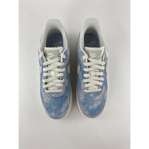 Nike Air Force 1 07 Clouds Women's Sneakers Shoes Blue White FD0883-400 - Picture 9 of 12